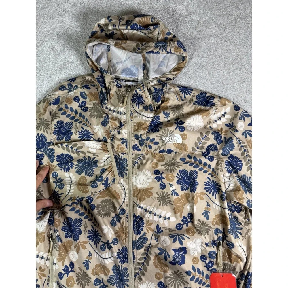 The North Face Mens Printed Cyclone Pullover Hoodie Floral NF0A3MCKQW0-Size XL